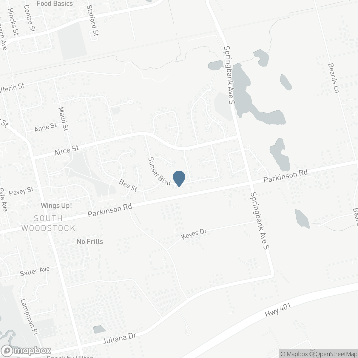 925 SUNSET BOULEVARD, Woodstock, Ontario N4S 4A5